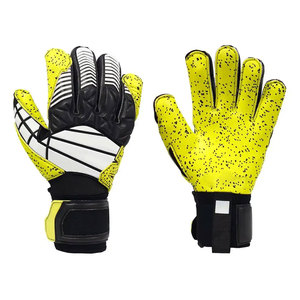 Gants de gardien de but professionnels de haute qualité, légers, réglables, antidérapants, respirants, extensibles en PVC, couleur personnalisée - Product Image 1