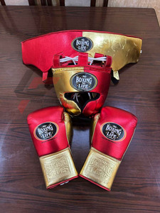 Modelo de Venta Caliente, Set de Boxeo Rojo y God No Boxing Noo Life, Fabricado Directamente en Fábrica, Kit Profesional de Boxeo MMA Pro. - Product Image 1