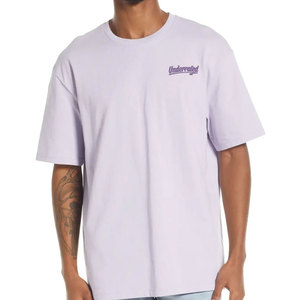 เสื้อยืดโอเวอร์ไซส์ผู้ชายไซส์ใหญ่ คอกลม แขนสั้น สไตล์ลำลอง แฟชั่นแนวสตรีท ผลิตจำนวนมาก รับผลิตตามสั่ง - Product Image 1
