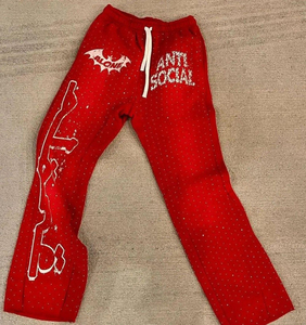 Pantalones Personalizados 100% Poliéster, Ligeros, de Pierna Ancha, de Secado Rápido y Transpirables para Uso Casual y Urbano, Unisex - Product Image 3