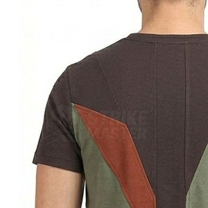 เสื้อยืดผู้ชายดีไซน์ล่าสุด คุณภาพสูง สวมใส่สบาย ผ้าฝ้าย 100% ถักทอเนื้อแน่น ระบายอากาศได้ดี - Product Image 3