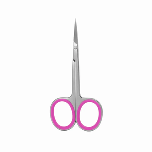 Tijeras Profesionales Curvas de Acero Inoxidable para Cutículas con Cuchilla Afilada para Manicura y Pedicura - Product Image 1