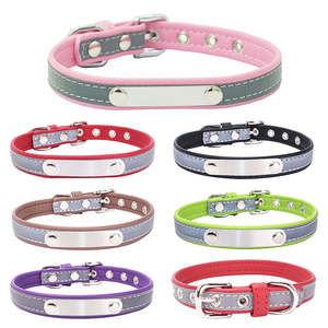 Collares Martingale para Perros de Nailon Reflectante Puro con Logotipo Personalizado, Hebilla de Cierre Rápido, 12 Colores a Juego con Correa, en Stock - Product Image 3