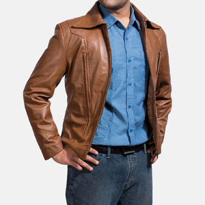 Blouson en Coton et Cuir Unisexe Tendance pour l'Hiver – Coupe Décontractée, Coupe-Vent, Imperméable, Grande Taille, Texturé, Col Montant, Noir – Vente en Gros - Product Image 2