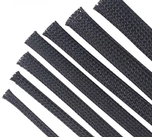 Fundas de Cable Flexibles de Alta Densidad de 10 mm, Malla Trenzada Expandible para Cables, Organizador de Cables, Cubiertas Protectoras para Cables - Product Image 2