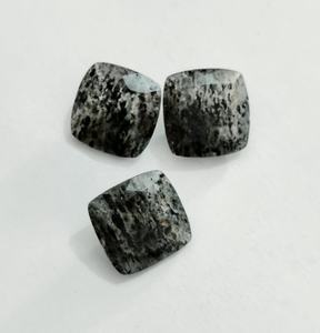 Cuarzo rutilado negro AAA, gema facetada en forma de cojín de 16*16 mm, GEMA 100% NATURAL para la fabricación de joyas a precio de mayoreo. - Product Image 6