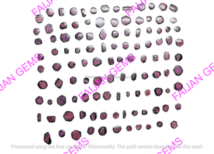 FAIJAN GEMS Hermosas Piedras Naturales Raras de Rubí Trapiche, Gemas con Corte Cabujón Tratadas con Calor, Certificadas por Terceros, Personalizables - Product Image 2