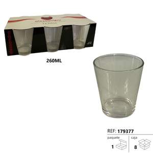 Botella de Agua de Vidrio Terra de 260 ml, Vaso de Cristal, Artículos de Bebida Premium - Product Image 3