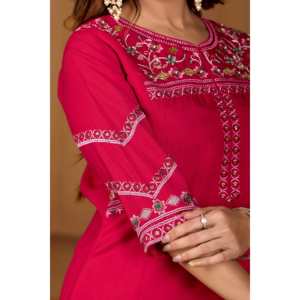 Ensemble Anarkali Kurti Palazzo Dupatta pour femmes - Product Image 6