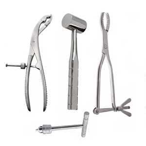 Ensemble d'instruments orthopédiques personnalisés avec forceps de maintien osseux, kit chirurgical en acier inoxydable pour traumatologie et chirurgie osseuse - Product Image 6