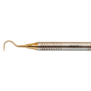 Sonda Exploradora Dental Manual Premium con Mango Hueco, Color Dorado, Acero Inoxidable de Precisión, Instrumento de Diagnóstico Ergonómico Oral - Product Image 4