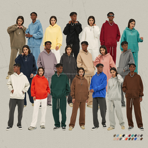 เสื้อฮู้ดผ้าฝ้ายแบบสวมหัวสำหรับผู้ชายเสื้อฮู้ดโอเวอร์ไซส์พิมพ์ลายหรูหราเสื้อสวมหัวผ้าคอตตอนแบบกำหนดเอง - Product Image 1