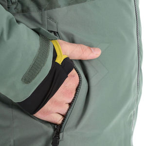 Chaqueta de Esquí para Hombre, Nueva Colección 2026, Venta al Por Mayor, Color Sólido, Cuello Alto Informal, Logotipo Frontal, Resistente, Personalización OEM - Product Image 6