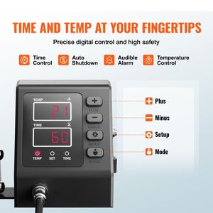 Pressa a Caldo Certificata ETL 12x15 Pollici 8 in 1, Efficiente dal Punto di Vista Energetico, Versatile a 360 Gradi per Sublimazione su Magliette - Product Image 4