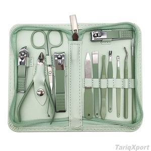 Custom Logo Factory Price Professional Manicure Set Stainless Steel <b>Nail</b> Clippers Pedicure Tool <b>Kit</b> 7-in-1 Grooming <b>Kits</b> Box - Product Image 5