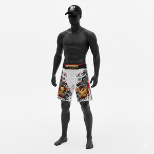 Shorts de combat MMA et karaté en gros, logo personnalisé, service OEM, haute qualité, légers, respirants, séchage rapide, poches - Product Image 5