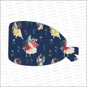 Gorro de Enfermera Estampado con Lazos Traseros, Gorro Quirúrgico con Dibujos Animados, Gorro Médico para Enfermeras y Trabajadores de la Salud de Vaslcare - Product Image 3