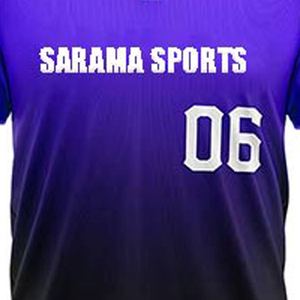 Conjuntos de Camisetas de Béisbol Personalizadas con Rayas Impresas, 100% Poliéster, Transpirables, que Absorben la Humedad, de Secado Rápido, Uniformes Profesionales de Softbol - Product Image 6