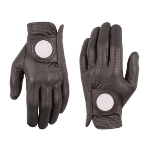 Guantes de Golf Duraderos de Cuero Cabretta Suave Antideslizantes, Ajuste Cómodo, Guantes Deportivos Unisex para un Control y Agarre Superiores del Club - Product Image 1