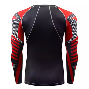 Survêtement de compression personnalisé OEM, impression par transfert thermique, respirant, haute élasticité, vêtements de sport, vente en gros, commande en gros rapide - Product Image 3