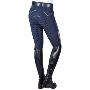 High Quality 4-way Stretch Horse Riding Breeches <b>Leggings</b> Tights <b>Equestrian</b> Wear Pants on Technical Fabric with Soft Feel - Product Image 1