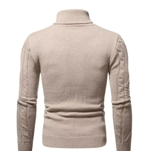 เสื้อสเวตเตอร์ถักผู้ชายขายส่งแบบ OEM ผลิตตามสั่ง ราคาถูกพิเศษ วัสดุคุณภาพดีเยี่ยม เนื้อผ้านุ่ม คุณภาพสูงสุด - Product Image 5