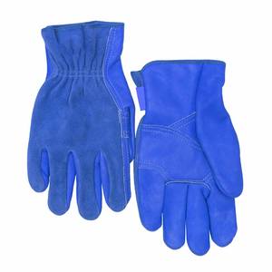 Gants de conducteur en cuir de vachette renforcé et cuir pleine fleur de haute qualité, gants de sécurité industriels robustes antidérapants, logo personnalisé - Product Image 2