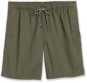 Shorts de plage écologiques pour hommes, taille élastique, séchage rapide, imprimé numérique, motif uni, pour la natation et les vacances, service OEM - Product Image 1