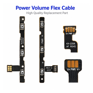 Cable Flex de Repuesto para Control de Volumen y Encendido de Teléfono Móvil, Alta Calidad, 1 Año de Garantía, 100% Probado - Product Image 1