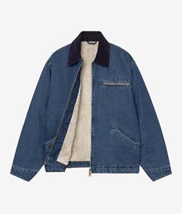 Chaqueta de trabajo vintage de algodón al por mayor con cremallera, estilo retro para hombre, para invierno, ropa de trabajo de lona personalizada - Product Image 3