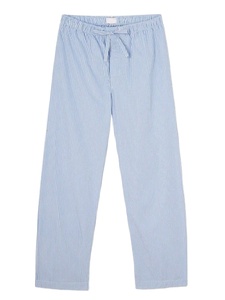 Pantalones de pijama de algodón a rayas para hombre, venta al por mayor, cintura elástica, cordón, ropa de dormir, ropa de dormir suave y cómoda, pantalones de casa - Product Image 4