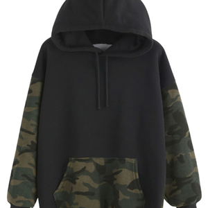 Sudadera con capucha de camuflaje hecha a medida de fábrica de ropa de Vietnam sudadera de caza de lana de algodón OEM - Product Image 1