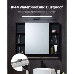 Barre lumineuse LED moderne pour salle de bain 18W, 24,02 pouces, IP44 étanche, orientable à 360 degrés, avec miroir - Product Image 5