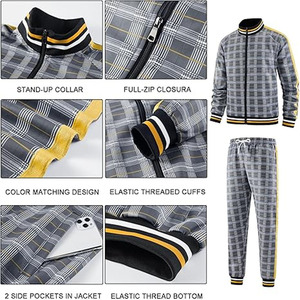 Trajes Deportivos de Felpa Técnica Personalizados de Algodón para Hombre, Traje Deportivo Transpirable con Logotipo Personalizado, subido por Dress Sports - Product Image 5