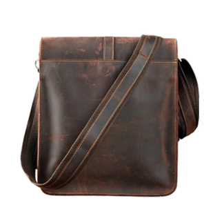 Premium Oil Pull Up Leather Sling Bag Urban Craft Leather Tote Bag Minimalist Modern Shoulder Crossbody OEM Wholesale - Product Image 5