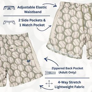 Shorts d'uniforme de baseball personnalisés pour équipe, taille mi-haute, en maille, écologiques, séchage rapide, respirants, personnalisation OEM ODM - Product Image 5