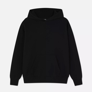 Conjunto Corto de Sudadera con Capucha y Pantalones de Algodón Arrugado Transpirable y Cortavientos de Talla Grande Personalizado para Invierno, con LOGO Personalizado, Estilo Urbano para Hombre - Product Image 6