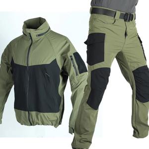 Hanye Vente en gros : Ensemble de tenue de camouflage respirante et protectrice pour l'extérieur, style uniforme militaire - Product Image 5