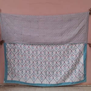 Classic 100% Cotton Eco-Friendly Winter Luxury Handmade Organic Reversible <b>Quilt</b> Lightweight Home <b>Bedding</b> Comforter Soft <b>Quilt</b> - Product Image 6