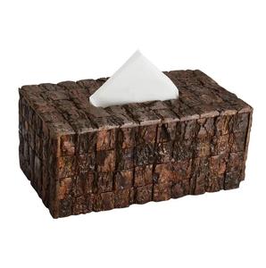 Decorative Handcrafted Wooden Tissue Box Holder with Carved Design For Home Decor Office Use Napkin Box Dispenser For Tableware - Product Image 6