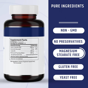 Cápsulas de Vitamina C OEM ODM 1000mg con Zinc y L-lisina HCl, Apoyo al Sistema Inmunológico, Suplementos Veganos, Píldoras de Vitamina C - Product Image 6