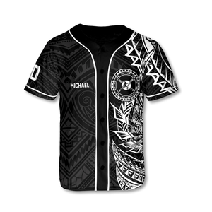 Camiseta de Béisbol Personalizada de Alta Calidad, Transpirable, 100% Poliéster, Tecnología de Sublimación de Precisión, Diseño de Equipo a Medida - Product Image 5