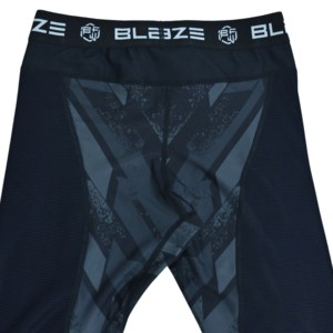 Blaze Fight Wear Men's Compression Pants <b>Polyester</b> Four-Way Stretch Quick Dry Eco-Friendly Leggings Sports Running Football - Product Image 3