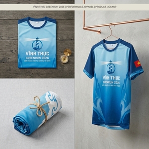 Camiseta Deportiva Personalizada para Día de Carrera, Transpirable, Absorbente de Humedad, Unisex, Manga Corta, Poliéster - Product Image 3