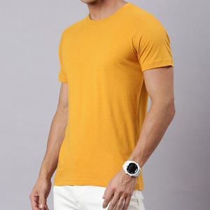 เสื้อยืดคอกลมแขนสั้นทรงปกติสำหรับผู้ชาย ผลิตจากโพลีเอสเตอร์/คอตตอน พิมพ์โลโก้ได้ตามต้องการ เป็นมิตรต่อสิ่งแวดล้อม ใส่สบาย ราคาถูก - Product Image 2
