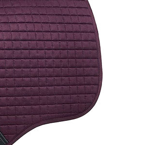 Almohadilla de satén acolchada con corte de diamante para silla de montar, servicio OEM, color sólido personalizado, estilo de salto para carreras, almohadillas ecuestres para silla de montar. - Product Image 3