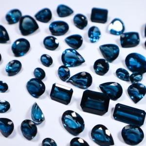 Topacio Azul de Londres, Corte Esmeralda, Corte Baguette, Formas Mixtas, 6 Quilates, Tamaño Promedio, Natural, Suelto, Grado AAA, para Fabricación de Joyas, Venta al Por Mayor - Product Image 2