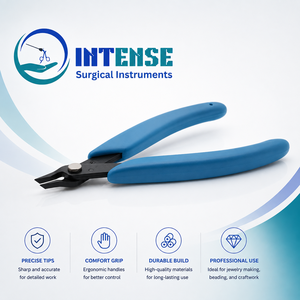 Alicates Profesionales de Precisión para Joyería, Alicates para Doblar Alambre con Punta Fina, Alicates para Hacer Lazos, Mango Ergonómico, Herramienta Manual para Hacer Joyería - Product Image 1
