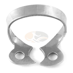 คลิปหนีบยางกันน้ำลายคุณภาพสูงสำหรับงานทันตกรรม ใช้สำหรับแยกฟันเพื่อการรักษาที่แม่นยำ ผลิตจากสแตนเลสที่ทนทาน - Product Image 1