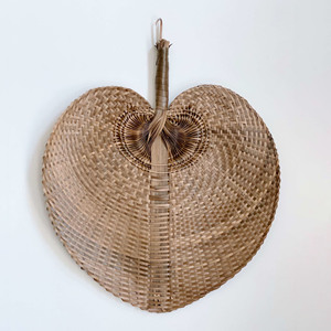 Éventail fait main en bambou naturel multicolore, décoration de maison, feuille de palmier, pour cadeau de mariage et décoration murale - Product Image 5